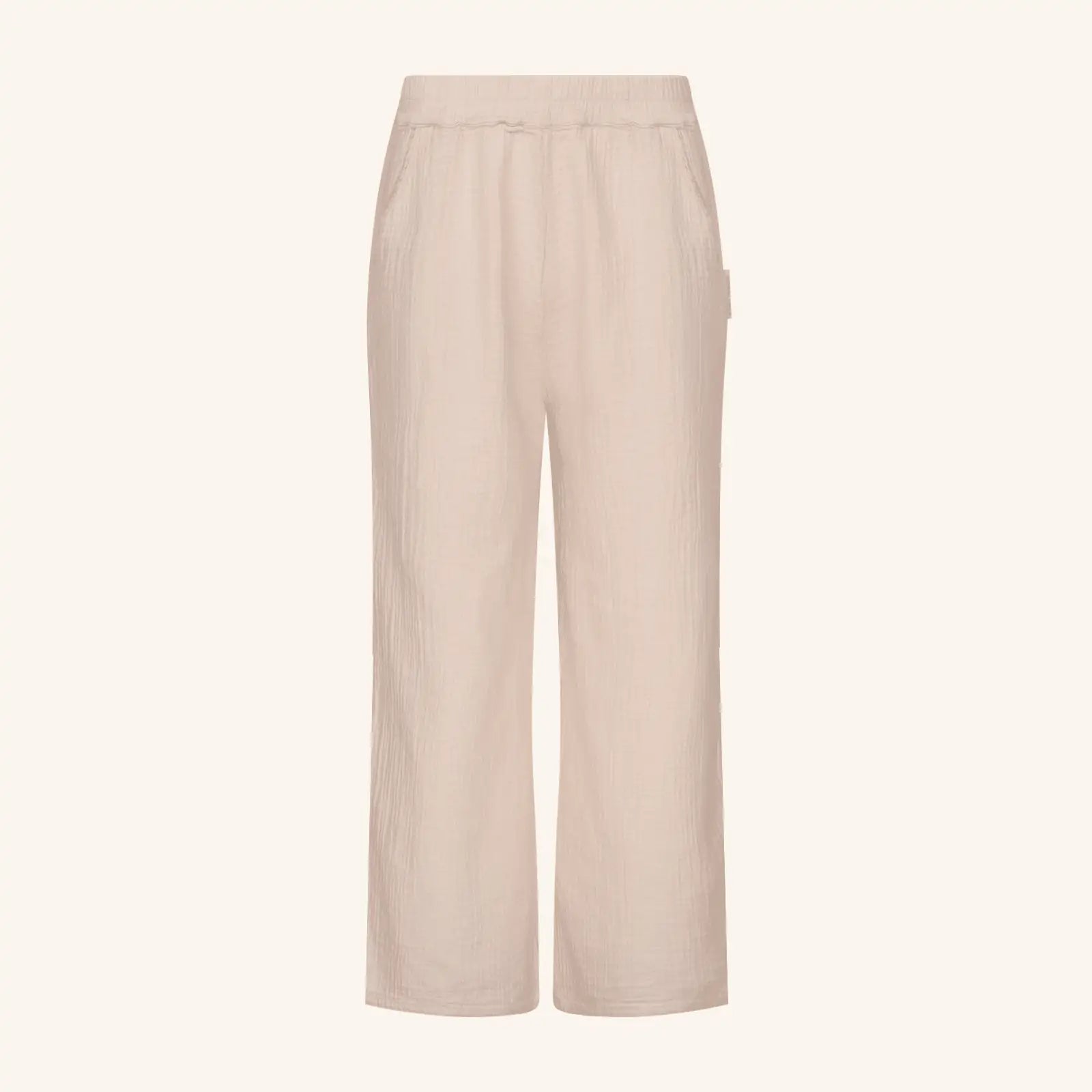 Nordlicht Musselin Hose LEJA Natur - 100% Bio Baumwolle