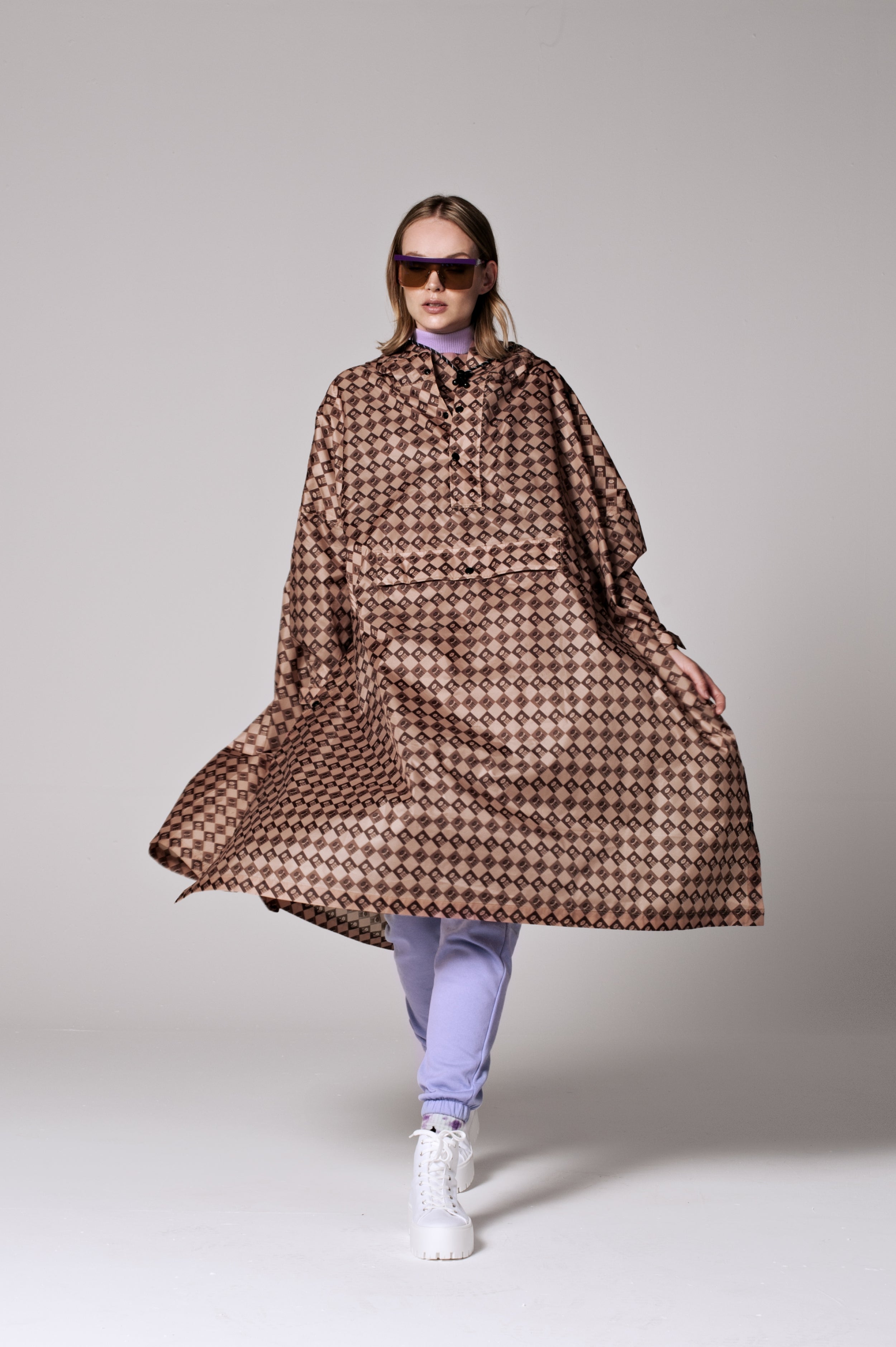 RAINKISS - Regenponcho - Damier