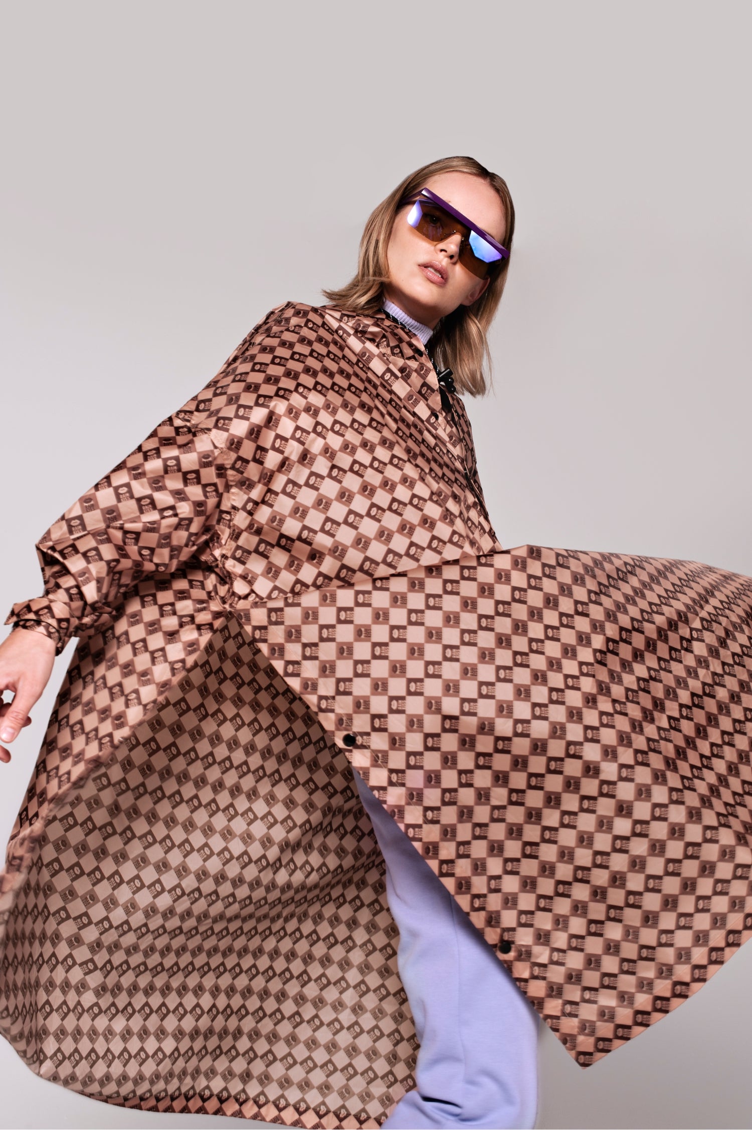 RAINKISS - Regenponcho - Damier