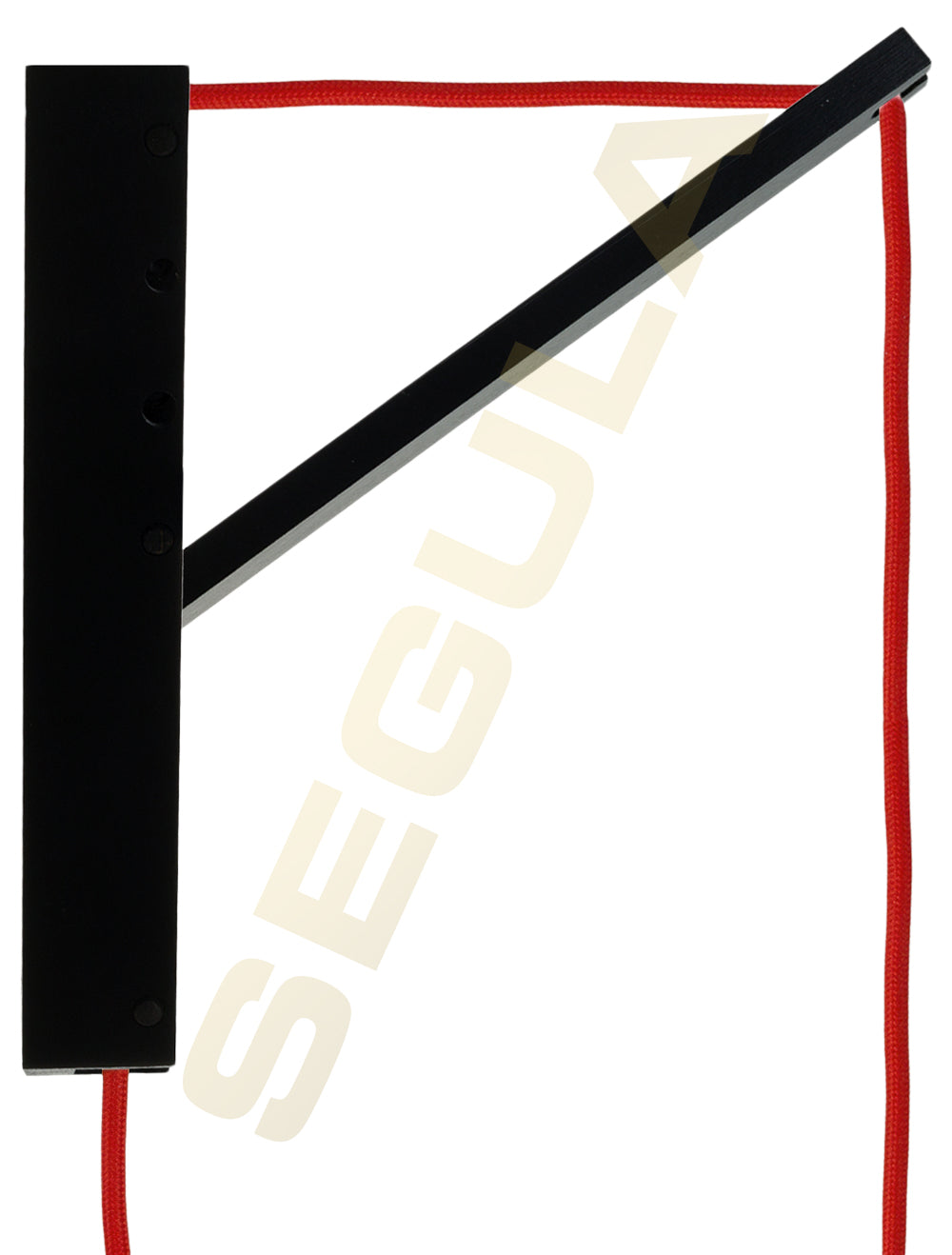 PINOCCHIO Set schwarz - Pendelleuchte rot